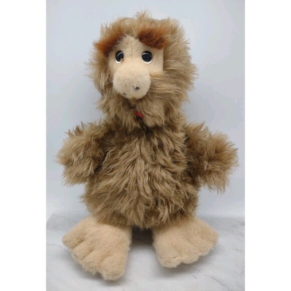 Vtg 1977 Animal Fair Big Foot Sasquatch 14" Stuffed Animal Toy Plush Brown Furry - Picture 1 of 10